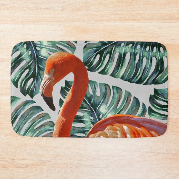 Item preview, Flamingo Self Portrait #redbubble #home #lifestyle #fashion designed and sold by 83oranges.com.