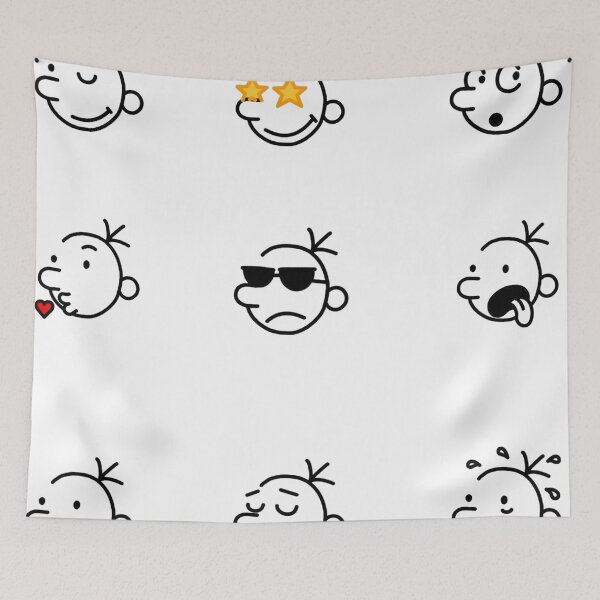 Item preview, Greg Heffley Sticker Pack | Diary of a Wimpy Kid designed and sold by Bubbly Beach Babe.