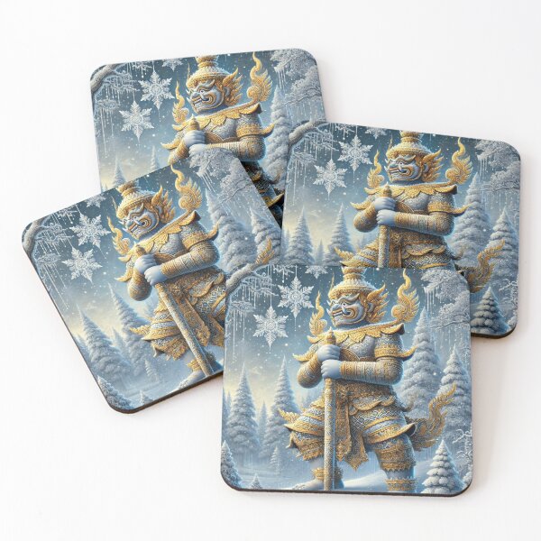 Item preview, Majestic Thai Yak in a Winter Pine Wonderland designed and sold by Kts20.