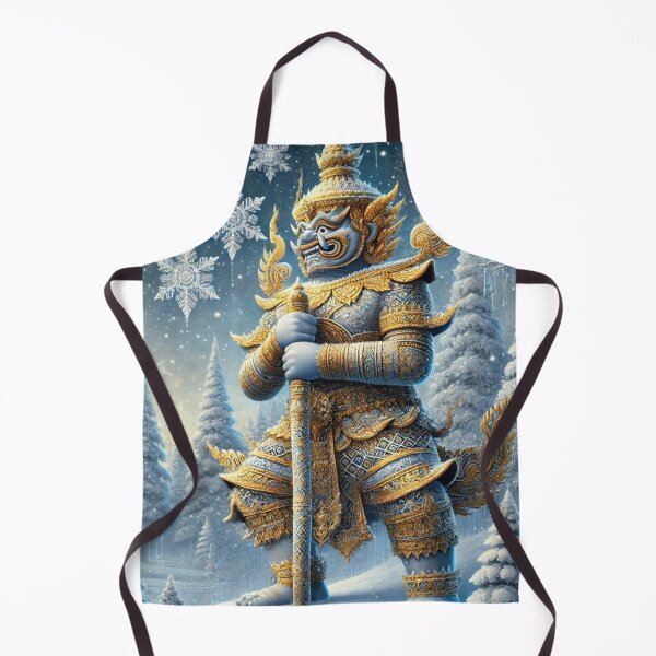 Item preview, Majestic Thai Yak in a Winter Pine Wonderland designed and sold by Kts20.