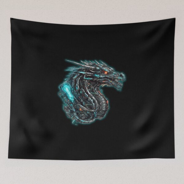 Item preview, Cybernetic Blue Dragon Energetic. designed and sold by DONandEK.