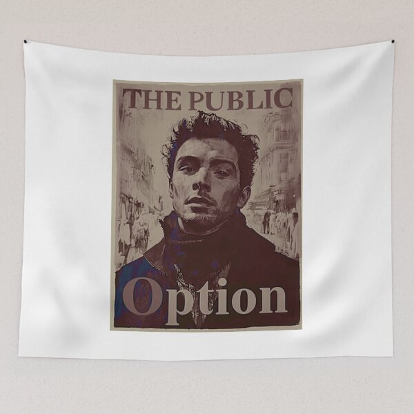 Item preview, The Public Option - Luigi Mangione designed and sold by HullJhamer.