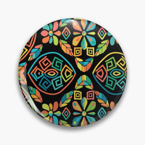 Item preview, Colorful Tribal Geometric Artwork designed and sold by GeomePattern.