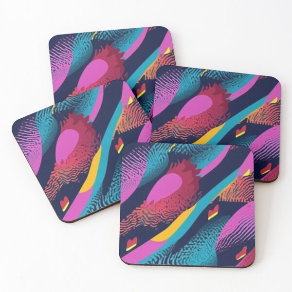 Item preview, Abstract & Colorful Memphis Pattern  designed and sold by Matoo5062.