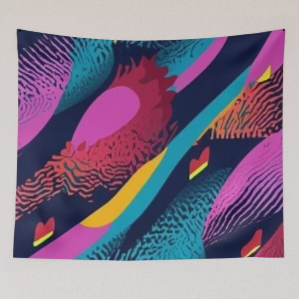 Item preview, Abstract & Colorful Memphis Pattern  designed and sold by Matoo5062.