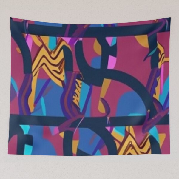 Item preview, Abstract & Colorful Memphis Pattern  designed and sold by Matoo5062.