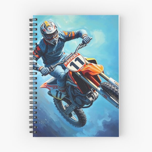 Item preview, Motocross Action Scene designed and sold by Skye Ryan-Evans.