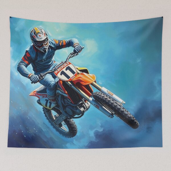 Item preview, Motocross Action Scene designed and sold by Skye Ryan-Evans.
