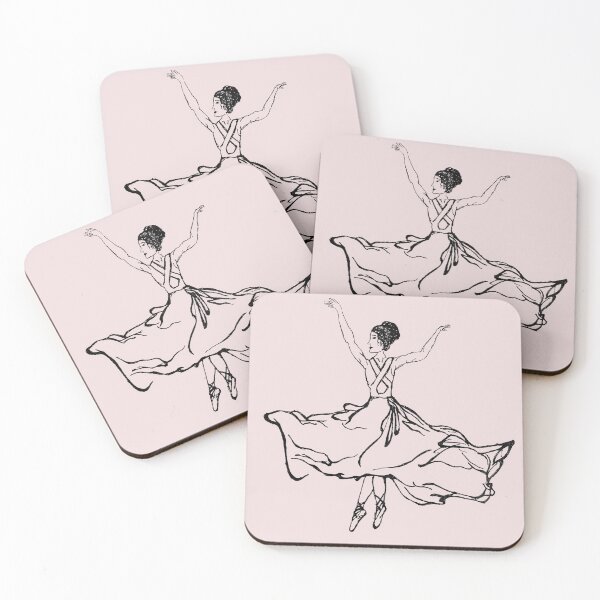 Item preview, line art ballerina designed and sold by elliekurt.