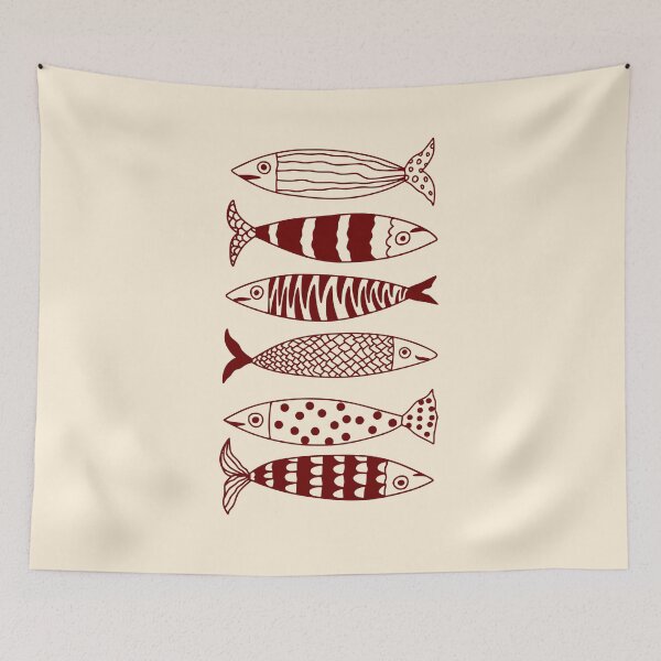 Item preview, Patterned Fish Design  designed and sold by MCVdesigns.