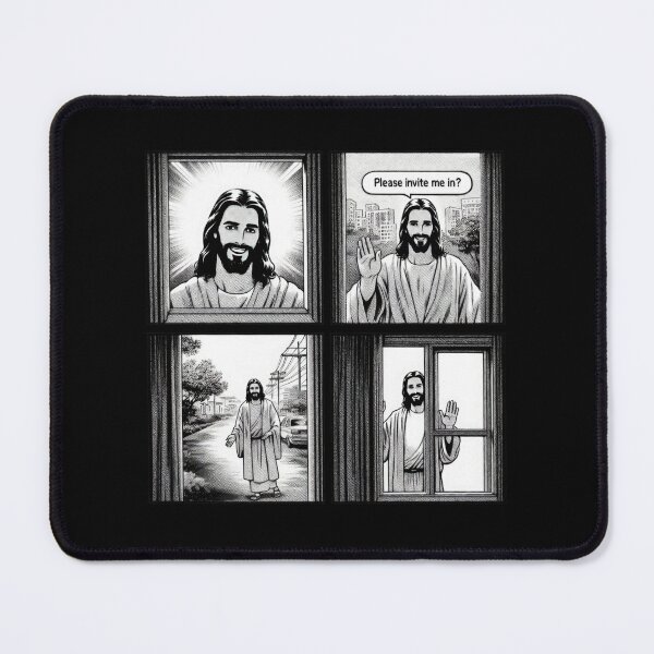 Item preview, Let Him In, Good Neighbor Jesus Wants To Come In designed and sold by Trashkrush.