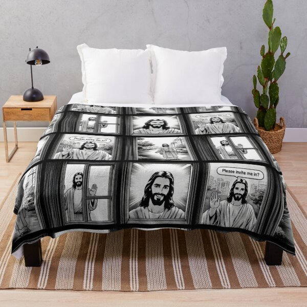 Item preview, Let Him In, Good Neighbor Jesus Wants To Come In designed and sold by Trashkrush.