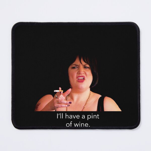 Item preview, Copy of Nessa - I'll have a pint.  Of wine. designed and sold by WaffleOnDesigns.