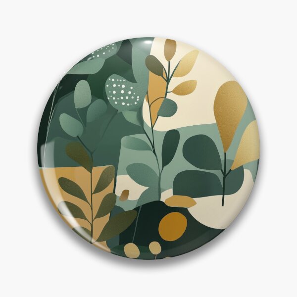 Item preview, abstract botanical pattern designed and sold by zirconp.