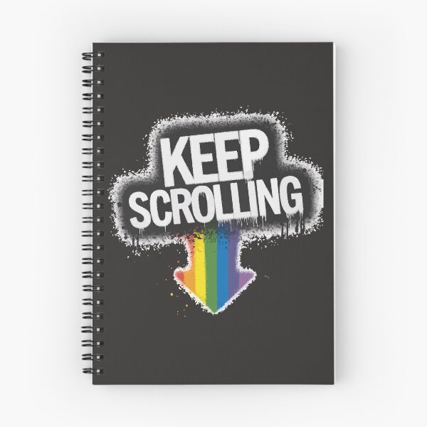 Item preview, Keep Scrolling designed and sold by RocketArtInd.