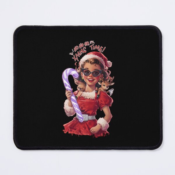 Item preview, Santa Candy Girl funny vintage designed and sold by PAVOXAR.