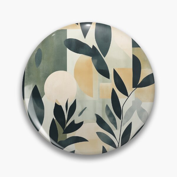 Item preview, abstract botanical pattern designed and sold by zirconp.