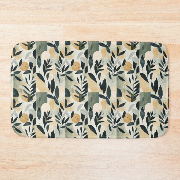 Item preview, abstract botanical pattern designed and sold by zirconp.