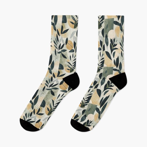 Item preview, abstract botanical pattern designed and sold by zirconp.