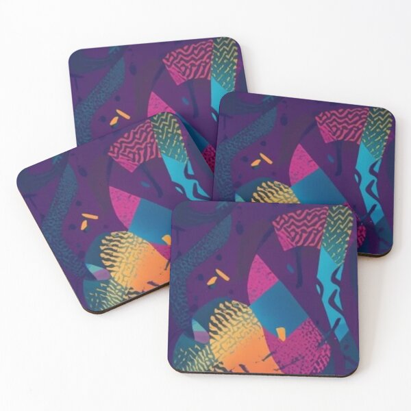 Item preview, Abstract & Colorful Memphis Pattern  designed and sold by Matoo5062.