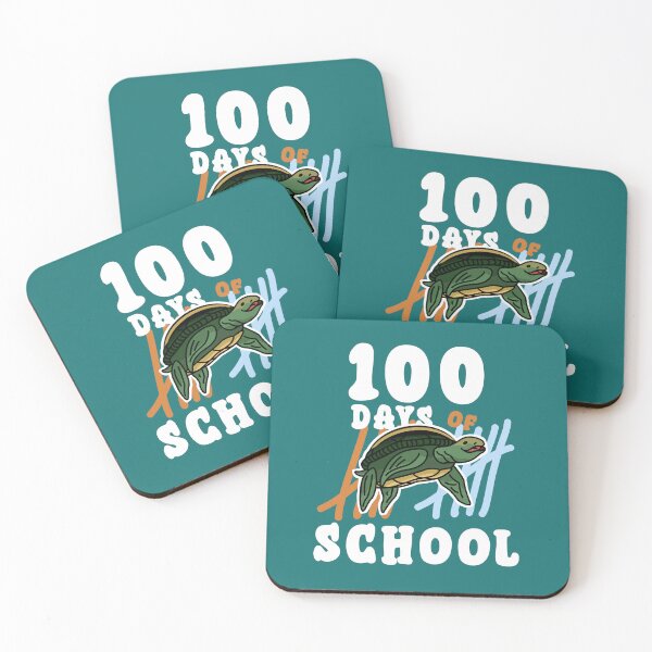Item preview, 100 days of school animal lover turtle lover animal turtles designed and sold by vibeno1.
