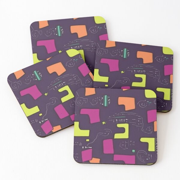 Item preview, Abstract & Colorful Memphis Pattern  designed and sold by Matoo5062.