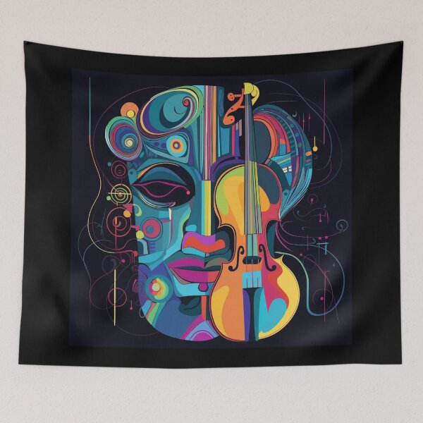 Item preview, Jazz Fusion Surrealism  designed and sold by Myra365Art.