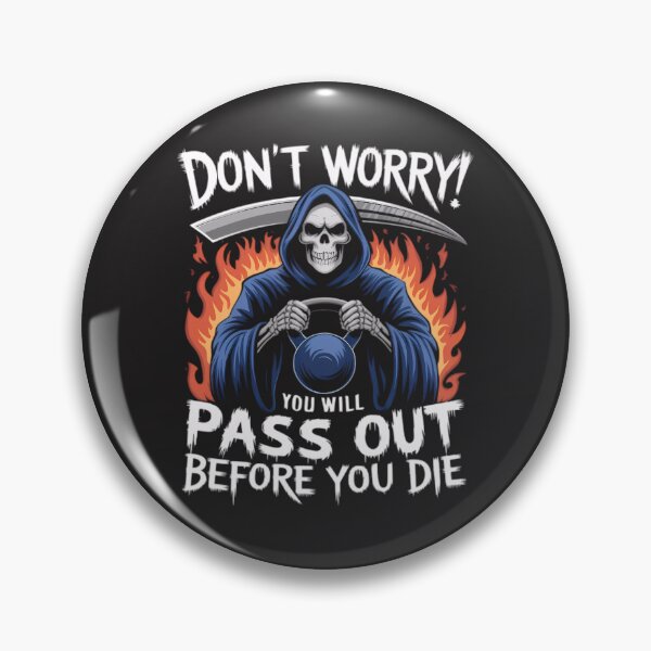 Item preview, Don't worry, you will pass out before you die designed and sold by BugiDesignArt.