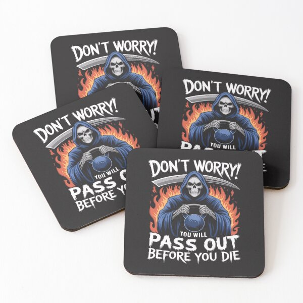 Item preview, Don't worry, you will pass out before you die designed and sold by BugiDesignArt.