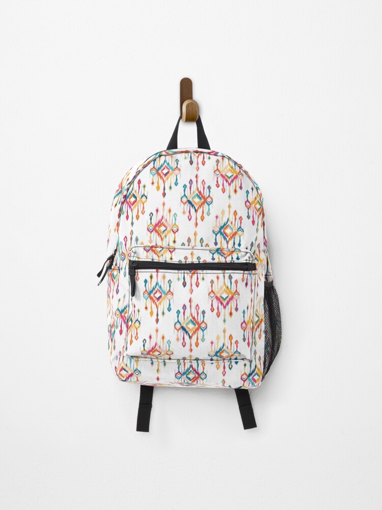 Thumbnail 1 of 3, Backpack, Bright Ethnic Inspired Abstract Pattern designed and sold by GeomePattern.