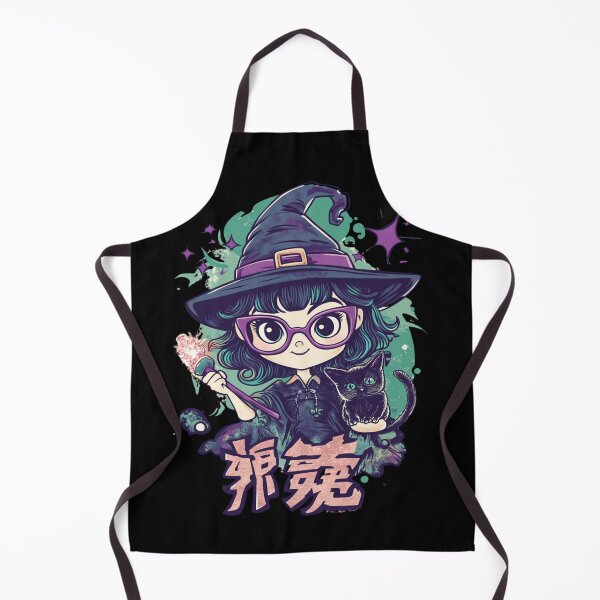Item preview, Cute Chibi Witch designed and sold by PrintsByFrank.