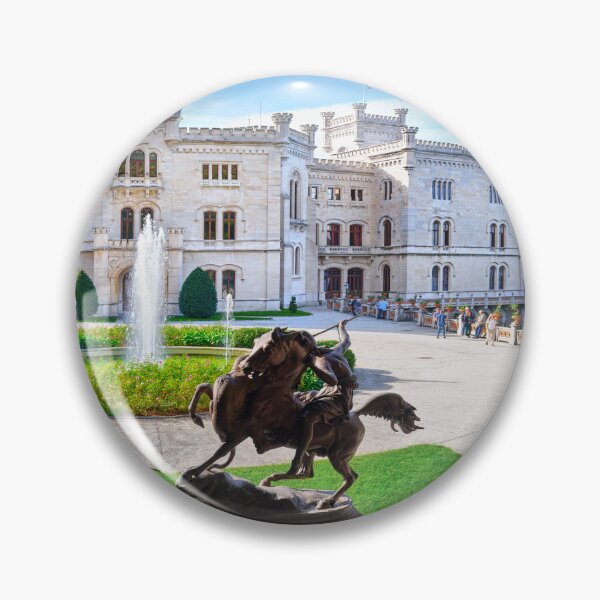 Item preview, Miramare Castle Grounds Trieste Italy Horse Statue designed and sold by Adam Gormley.