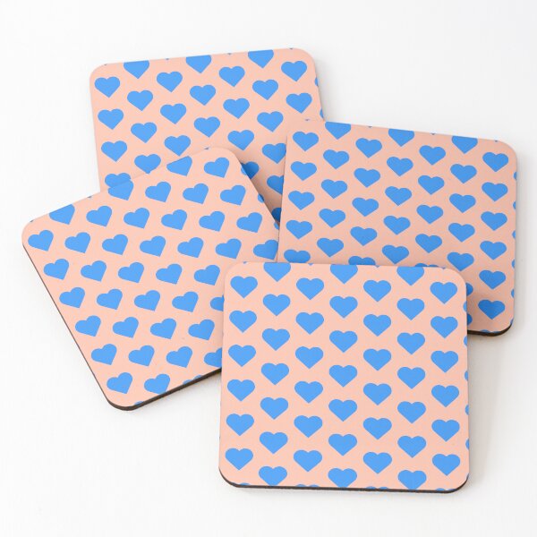 Item preview, my aqua heart patterns | Heart pattern | Love at Gobble Gala | Gobble Gala designed and sold by Kids GobbleGala.