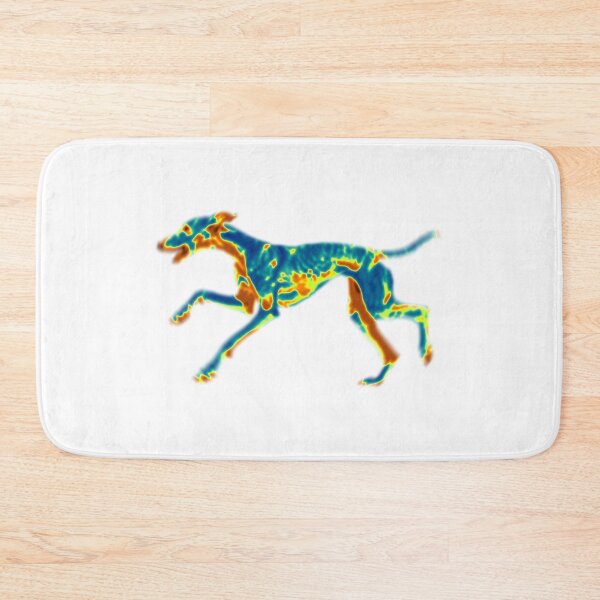 Item preview, Heatmap Dog in Motion designed and sold by OwOlet.