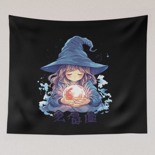 Item preview, Cute Chibi Witch designed and sold by PrintsByFrank.