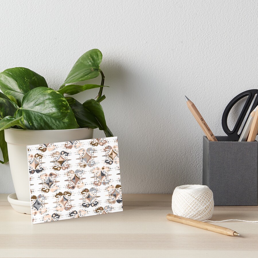 Item preview, Art Board Print designed and sold by GeomePattern.