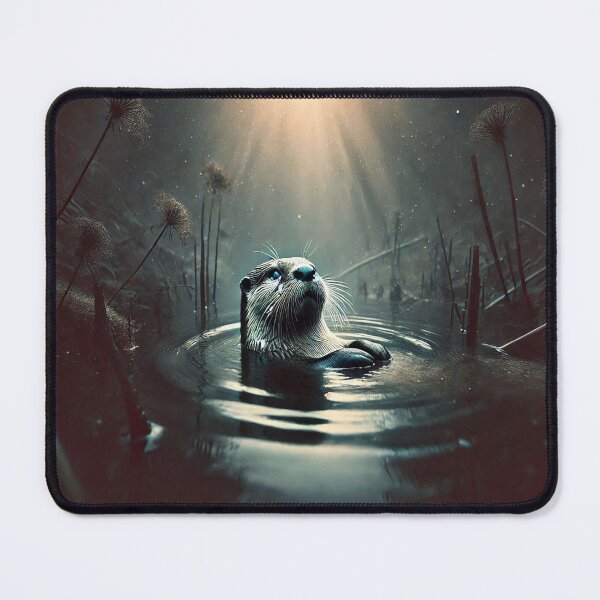 Item preview, Nutria generada por IA flotando en el agua designed and sold by AI-this-is-AI.