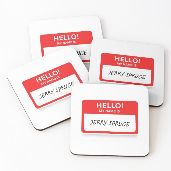 Item preview, Smosh Games: Chanse McCrary Spud Hut Manager Jerry Spruce Name Tag designed and sold by kittenmittons.