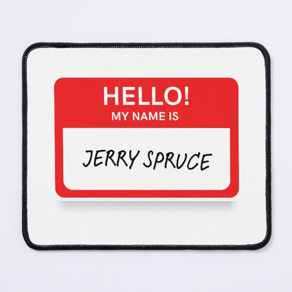 Item preview, Smosh Games: Chanse McCrary Spud Hut Manager Jerry Spruce Name Tag designed and sold by kittenmittons.