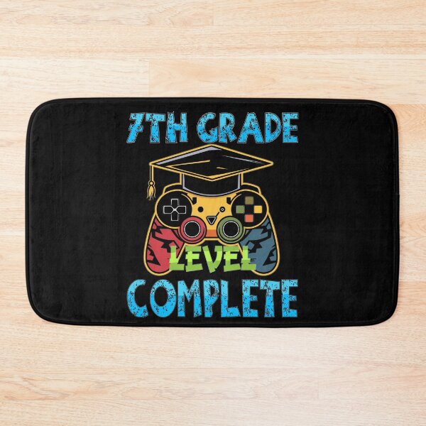 Item preview, 7TH Seventh Grade Level Complete Videogame controller Graduation Hat  designed and sold by Smix Pixels.