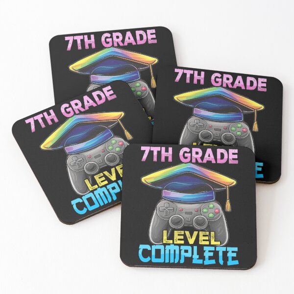 Item preview, 7TH Seventh Grade Level Complete Videogame controller Graduation Hat  designed and sold by Smix Pixels.
