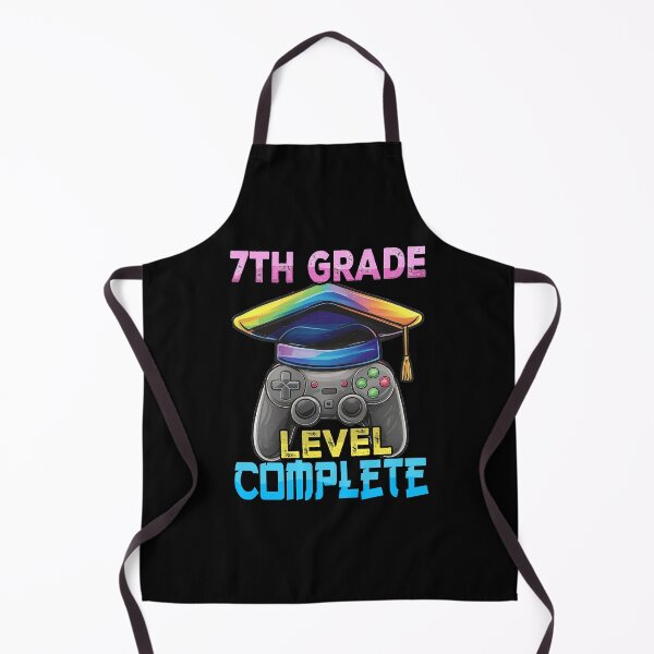 Item preview, 7TH Seventh Grade Level Complete Videogame controller Graduation Hat  designed and sold by Smix Pixels.