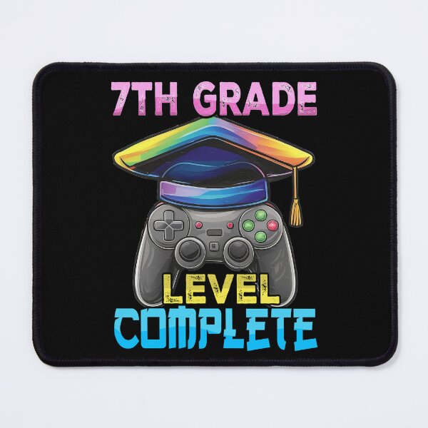 Item preview, 7TH Seventh Grade Level Complete Videogame controller Graduation Hat  designed and sold by Smix Pixels.