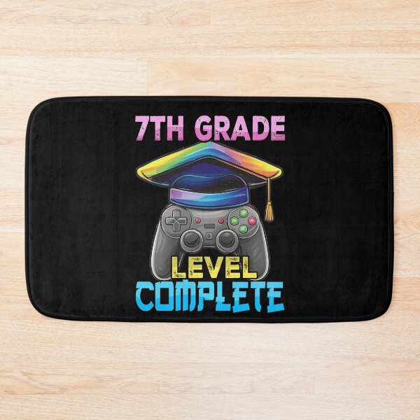 Item preview, 7TH Seventh Grade Level Complete Videogame controller Graduation Hat  designed and sold by Smix Pixels.