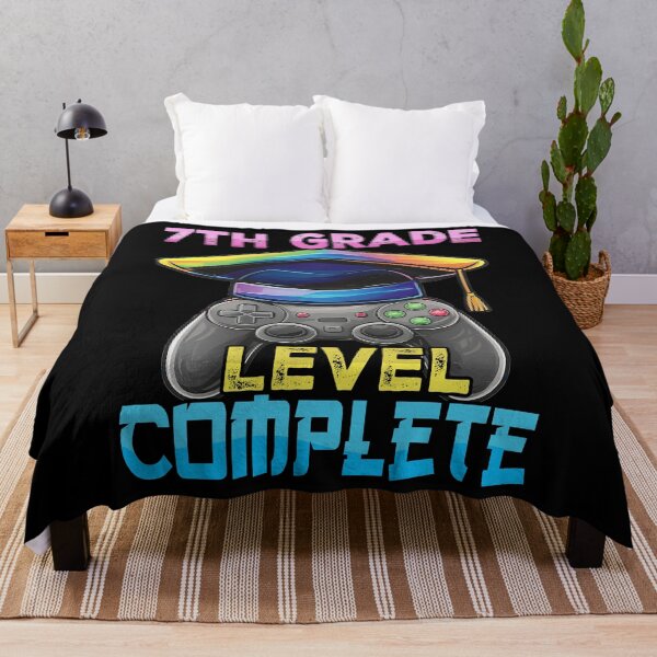 Item preview, 7TH Seventh Grade Level Complete Videogame controller Graduation Hat  designed and sold by Smix Pixels.