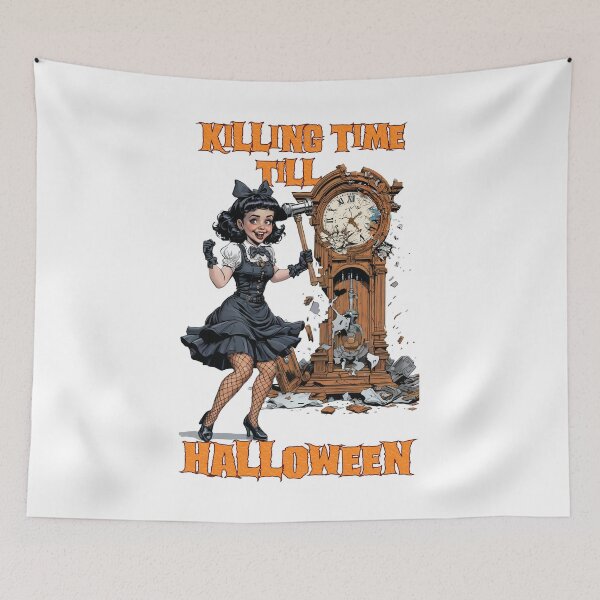Item preview, Killing Time till Halloween designed and sold by LionAround.