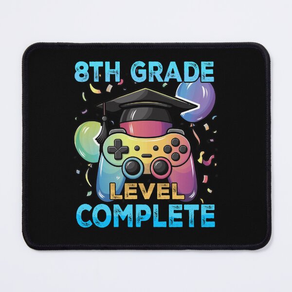 Item preview, 8TH Eighth Grade Level Complete Videogame controller Graduation Hat  designed and sold by Smix Pixels.