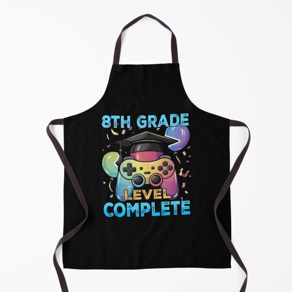 Item preview, 8TH Eighth Grade Level Complete Videogame controller Graduation Hat designed and sold by Smix Pixels.