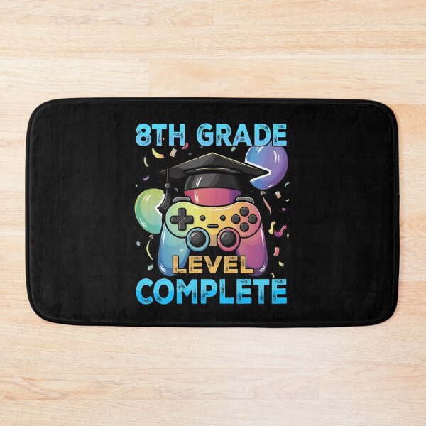 Item preview, 8TH Eighth Grade Level Complete Videogame controller Graduation Hat  designed and sold by Smix Pixels.