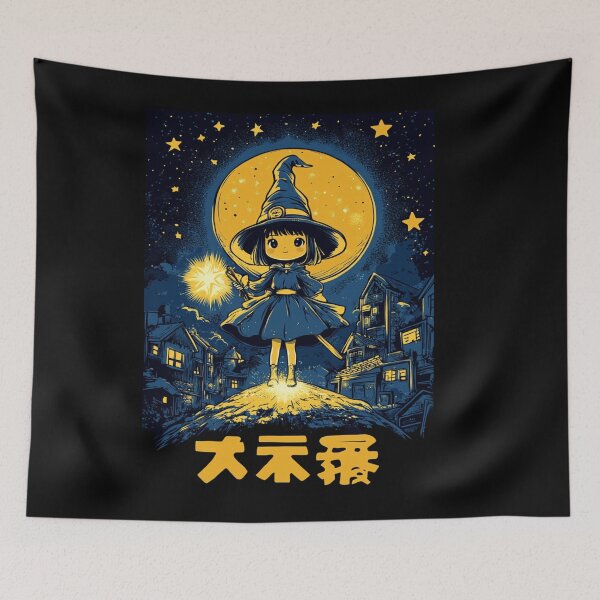 Item preview, Cute Chibi Witch designed and sold by PrintsByFrank.
